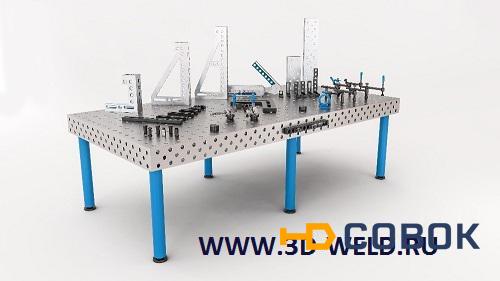Фото Сварочно-сборочный стол 3D-Weld Expert 1100х2300