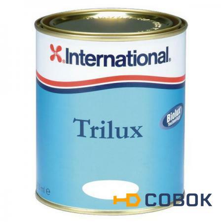 Фото International Краска твёрдая необрастающая тёмно-синяя International Trilux 2,5 л