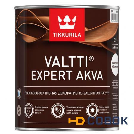 Фото VALTTI EXPERT AKVA (ВАЛТТИ ЭКСПЕРТ АКВА ТИККУРИЛА) - высокоэффективная декоративно-защитная лазурь