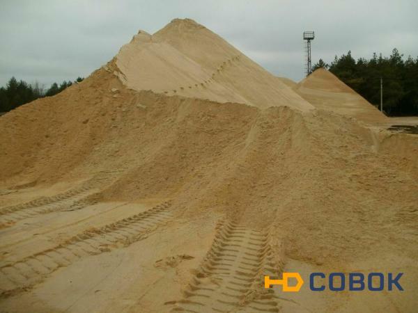 Фото Песок горный для дорожного строительства дробленый с доставкой