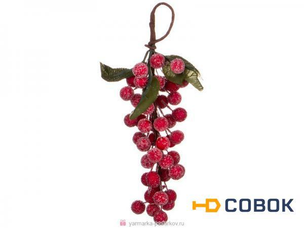Фото Изделие декоративное гроздь длина 19 см