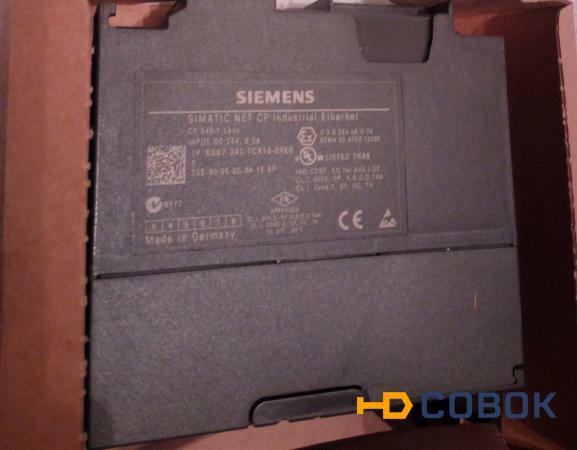 Фото Siemens 6gk7343-1cx10-0xe0 процессор коммуникационный