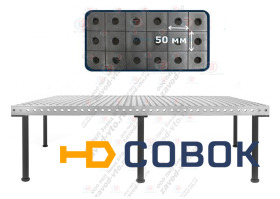 Фото ССД-11-04 сварочно-сборочный стол 3D (с 5-ю рабочими поверхностями)
