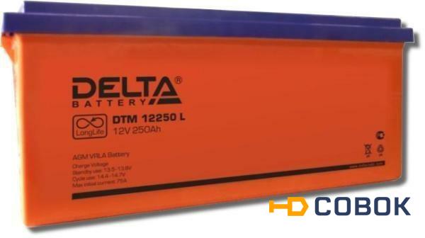 Фото Аккумуляторная батарея DELTA DTM 12250 L