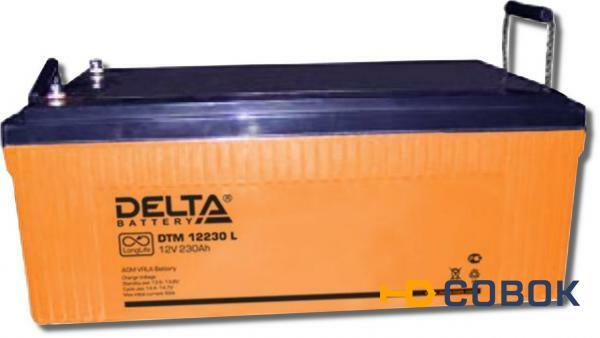 Фото Аккумулятор Delta DTM 12230 L