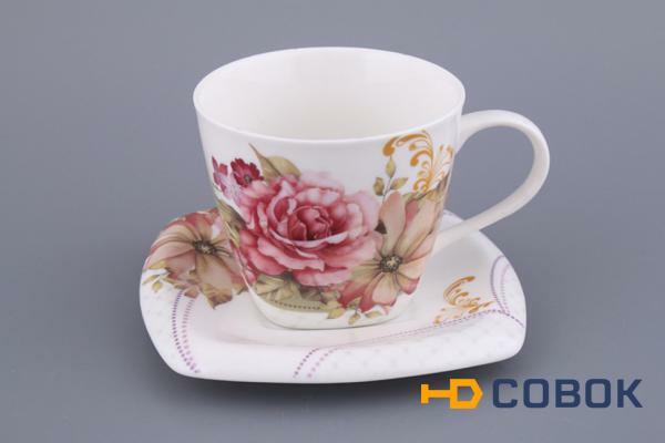 Фото Чайный набор на 1 персону 2пр.200 мл. Porcelain Manufacturing (165-277)