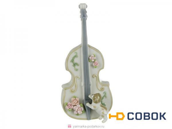 Фото Декоративное изделие виолончель высота 17 см