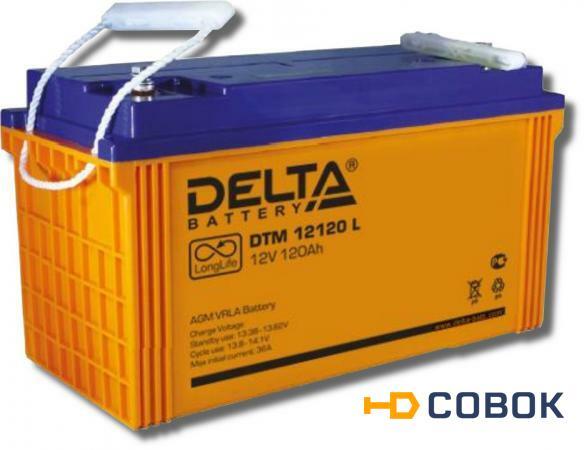 Фото Аккумулятор Delta DTM 12120 L