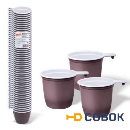 Фото Одноразовые чашки для чая и кофе 200 мл
