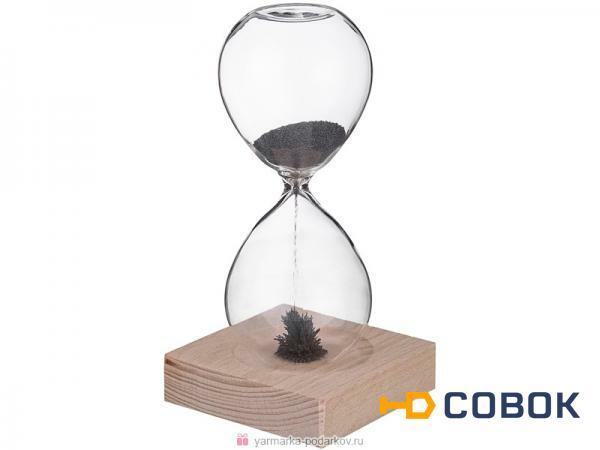 Фото Декоративное изделие песочные часы на подставке 16,5х6 см