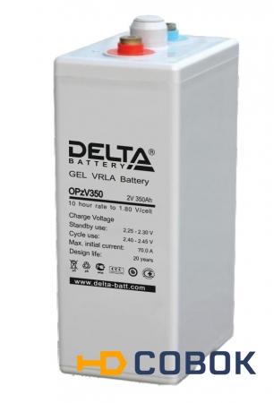 Фото OPzV 350 Аккумуляторная батарея Delta