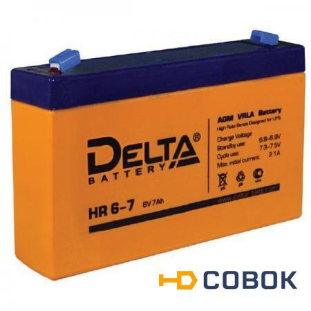 Фото Аккумуляторная батарея DELTA HR 6-7.2