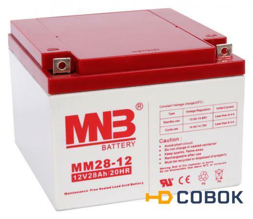 Фото Аккумуляторная батарея MNB MМ 28-12