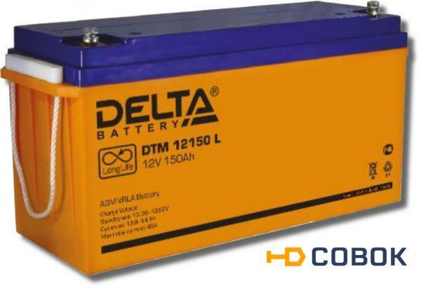 Фото Аккумулятор Delta DTM 12150 L