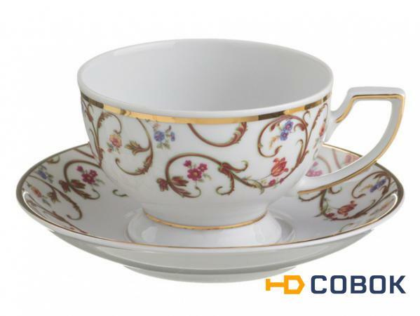 Фото Чайный сервиз на 6 персон "karin" 15 пр. 1400/200 мл. Bohemia Porcelan (655-563)