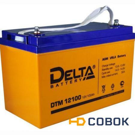 Фото Аккумулятор Delta DTM 12100 L