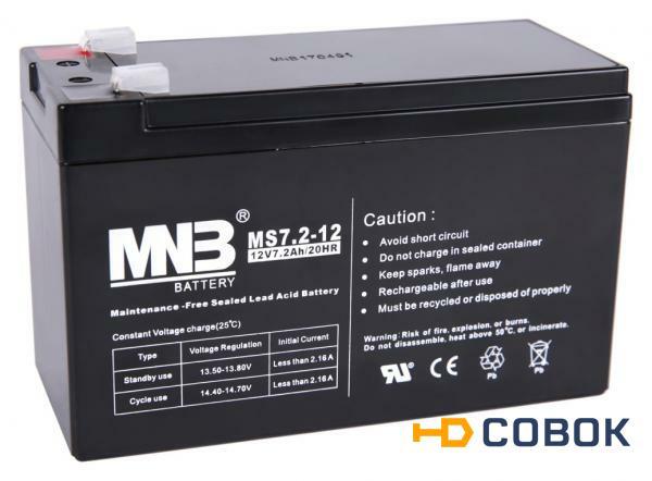 Фото Аккумуляторная батарея MNB MS 7.2-12 F2