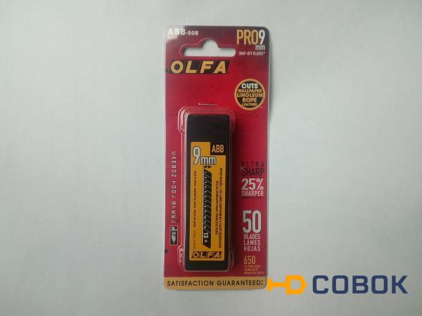 Фото Лезвия OLFA сегментированные BLACK MAX