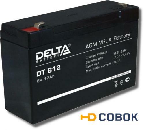 Фото Аккумулятор Delta DT 612