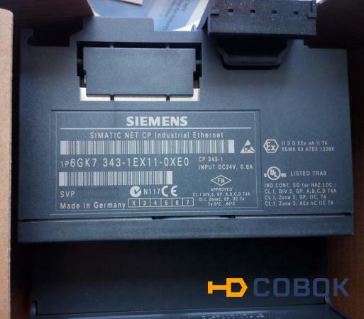 Фото Siemens 6gk7343-1ex11-0xe0 процессор коммуникационный