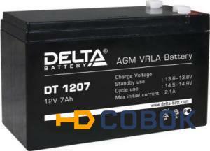 Фото Аккумуляторная батарея DELTA DT 1207