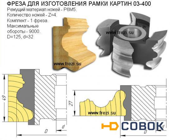 Фото Филенка фреза правая или левая ВК8 220х32 z3