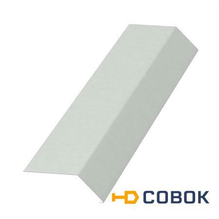 Фото Металл Профиль Планка карнизная 100х69х2000 NormanMP (ПЭ-01-9003-0.5)