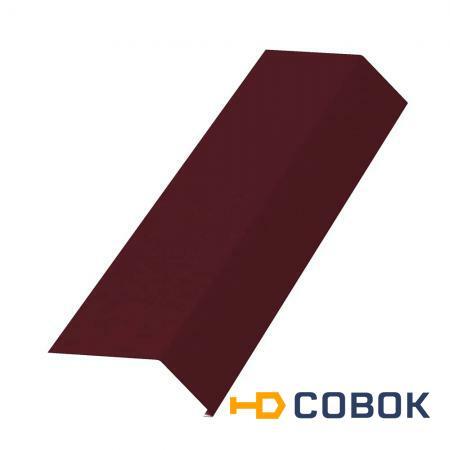 Фото Металл Профиль Планка карнизная 100х69х2000 NormanMP (ПЭ-01-3005-0.5)