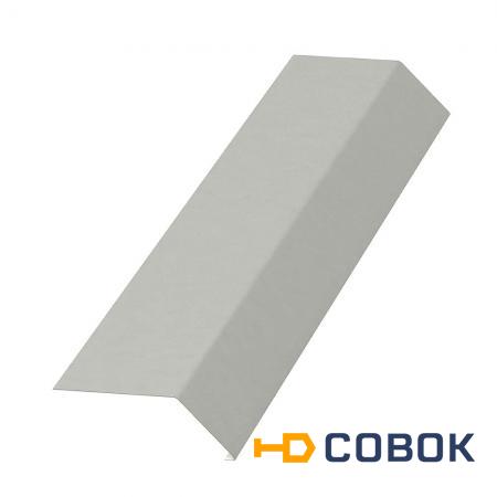 Фото Металл Профиль Планка карнизная 100х69х2000 NormanMP (ПЭ-01-9002-0.5)