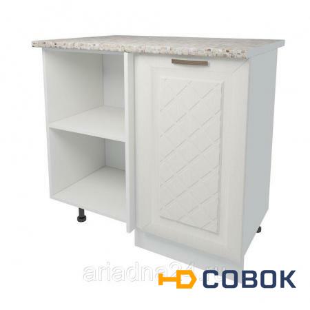 Фото Кухонный модуль ПМ: РДМ Стол угловой прямой 1 дверь 100 см Агава