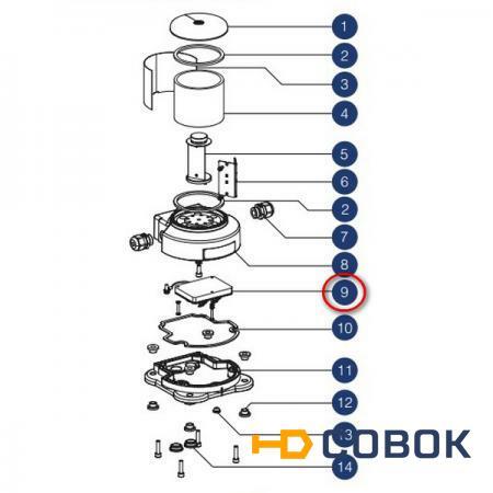 Фото DHR Драйвер питания светодиодов с радиатором охлаждения DHR 60.99.00.14 0,35 А для навигационных огней DHR60