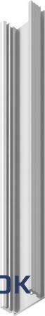 Фото Профиль для светодиодной ленты шириной до 10 мм анод серебро (длина 2 м)