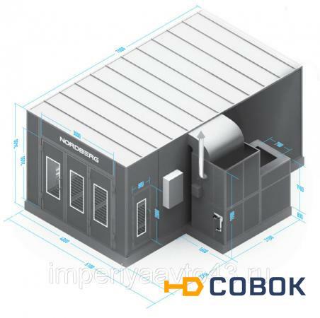 Фото Окрасочно-сушильная камера Nordberg Economic