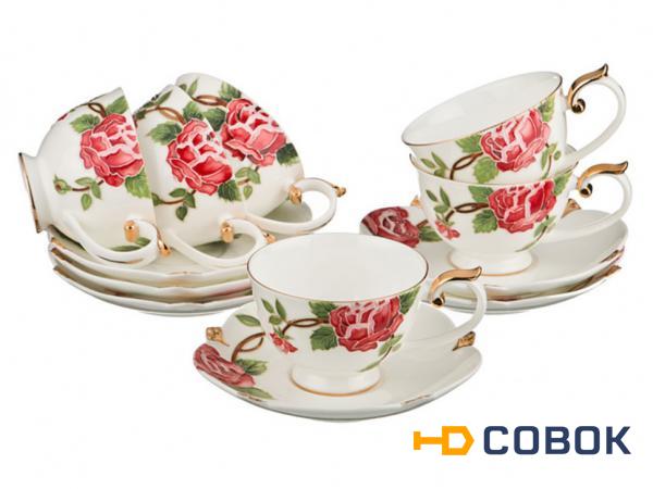 Фото Чайный набор на 6 персон 12 пр.250 мл. Porcelain Manufacturing (22-1070)