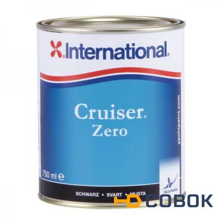 Фото International Краска самополирующаяся необрастающая синяя International Cruiser Zero 750 мл