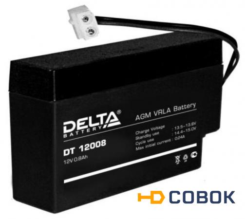 Фото Аккумулятор Delta DT 12008