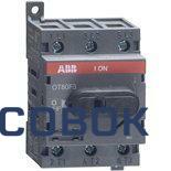 Фото Рубильник ABB OT80F3