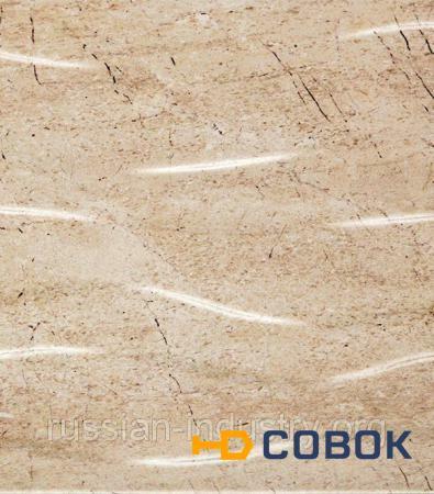 Фото Плитка облицовочная Summer Stone Wave 250х400х8 мм бежевая рельефная (15 шт=1.5 кв.м)