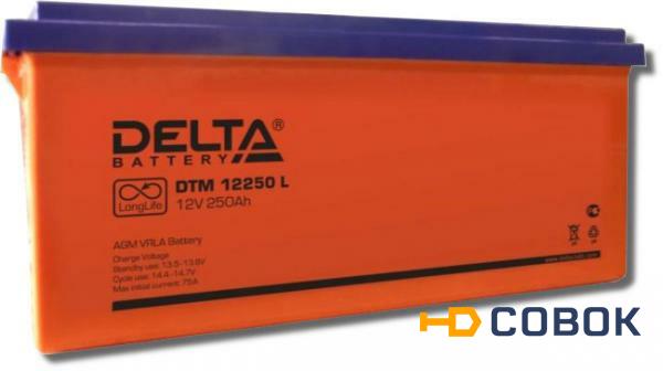 Фото Аккумулятор Delta DTM 12250 L