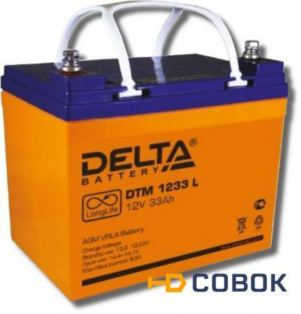 Фото Аккумулятор Delta DTM 1233 L