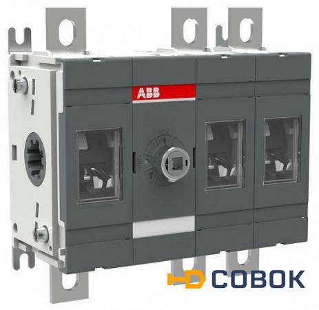 Фото Рубильник ABB OT250E12 до 250А 3-полюсный (без ручки) 1SCA022723R0060