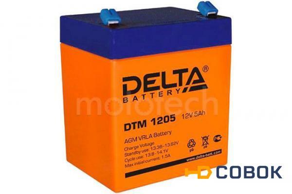 Фото Аккумуляторная батарея Delta DTM 1205