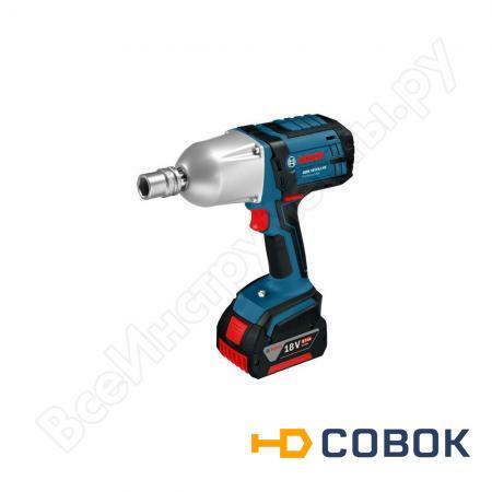 Фото Аккумуляторный ударный гайковерт Bosch GDS 18 V-LI HT 0.601.9B1.30A