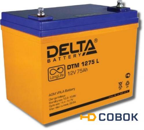 Фото Аккумулятор Delta DTM 1275 L