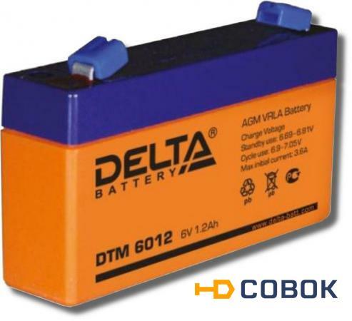 Фото Аккумулятор Delta DTM 6012