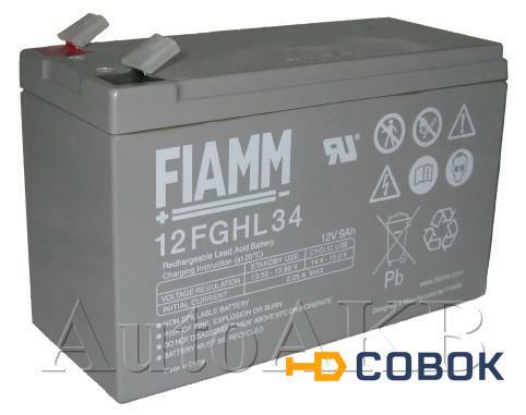 Фото Аккумулятор Fiamm 12FGHL34 9Ач обр.