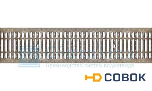 Фото Решетка водоприемная РВ -20.24.100- штампованная стальная оцинкованная