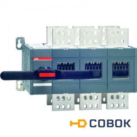 Фото Рубильник (выключатель нагрузки) OT2000E03C трехполюсный 3P 2000А без ручки управления и переходника; 1SCA103907R1001