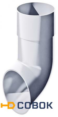 Фото Слив водосточной трубы Технониколь (Verat) Серый (125х82 мм)