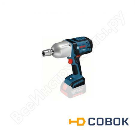 Фото Аккумуляторный ударный гайковерт Bosch GDS 18 V-LI HT Solo 0.601.9B1.300